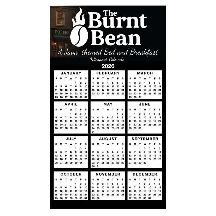 Custom Calendar Magnet - 4"x7"