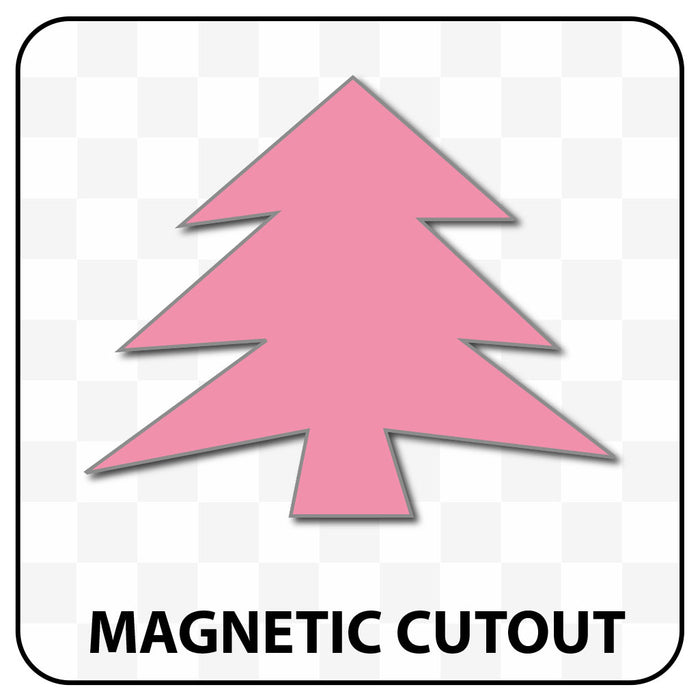 Tree Shaped Blank Magnet
