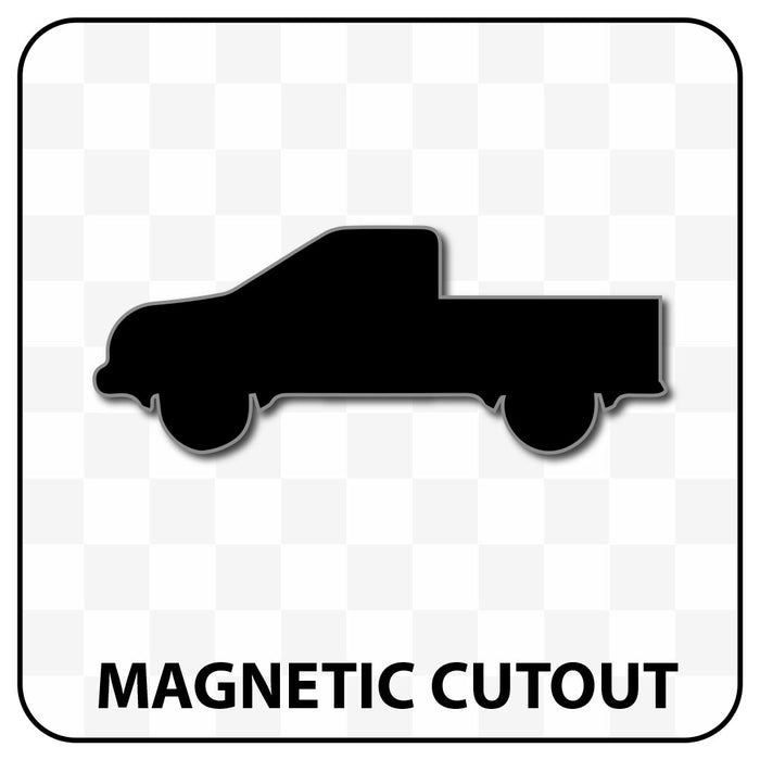 Truck Shaped Blank Magnet