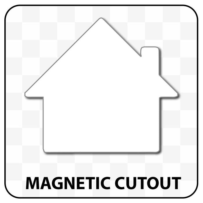 House Shaped Blank Magnet