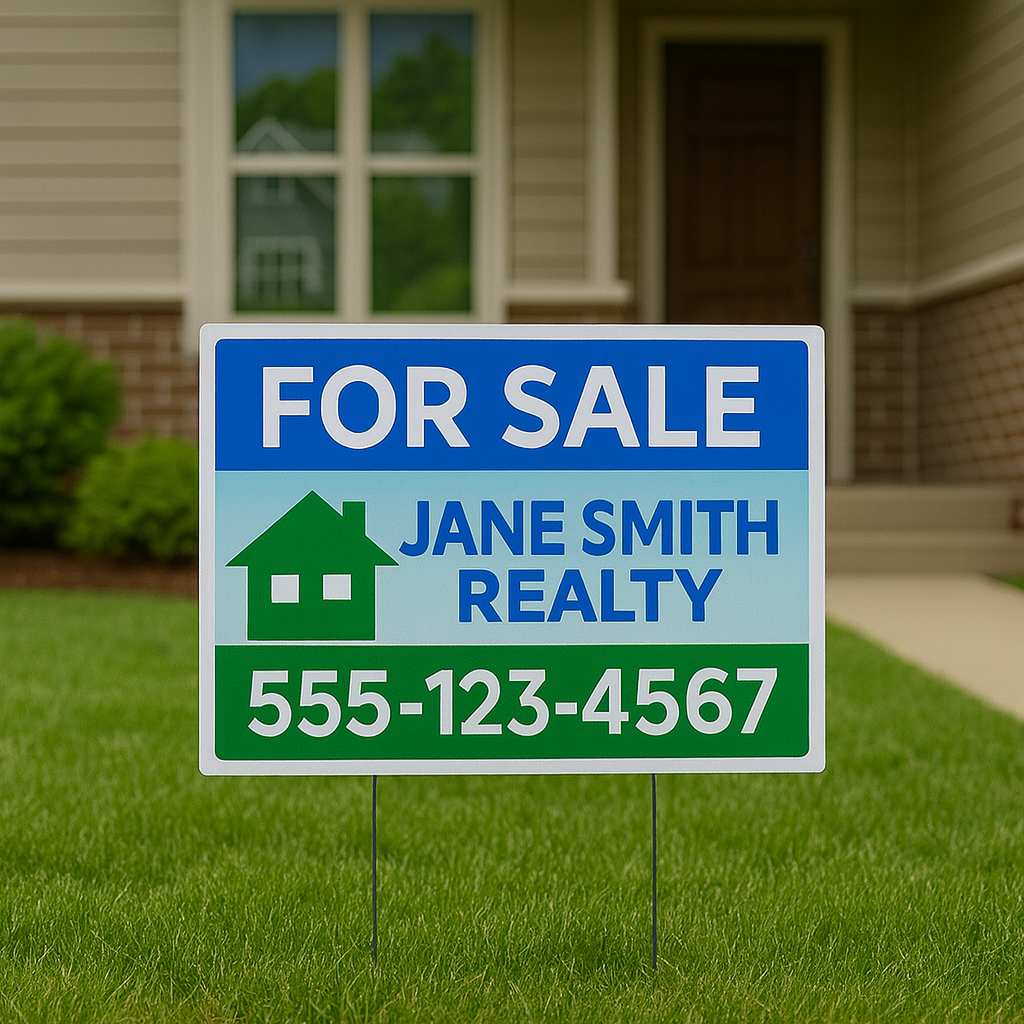 Eye-Catching Yard Signs for Every Listing