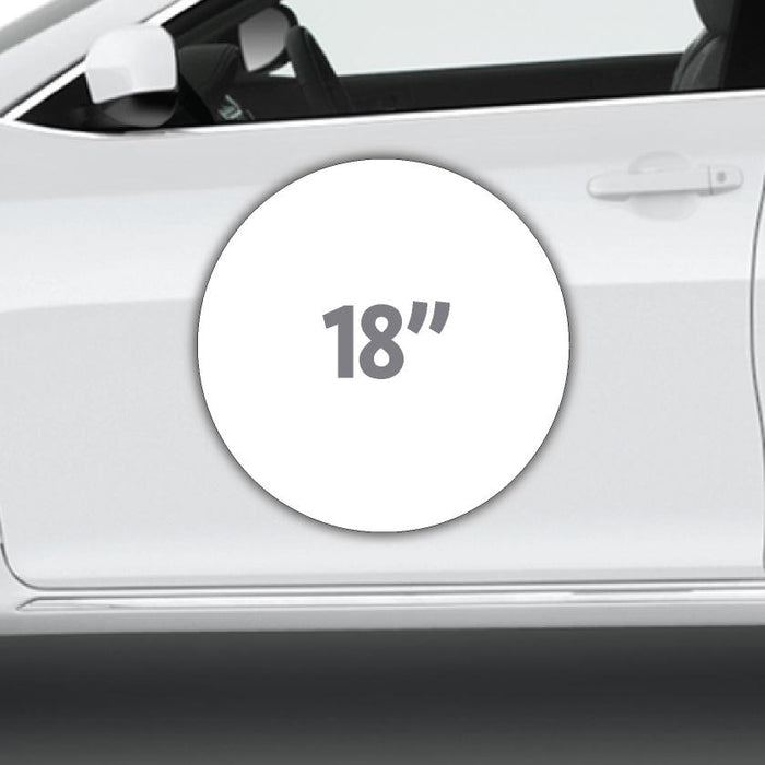 circle magnet custom - Wholesale Magnetic Signs