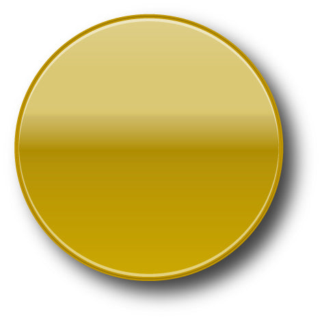 Round Blank Circle Magnet Signs in Many Sizes and Colors | Polka Dots