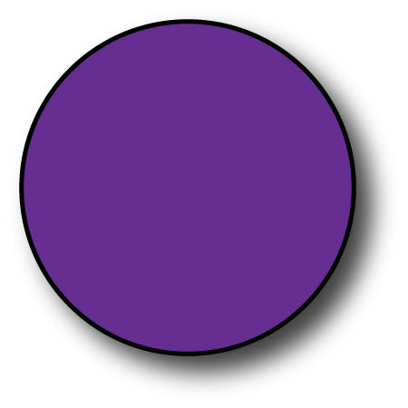 Round Blank Circle Magnet Signs in Many Sizes and Colors | Polka Dots