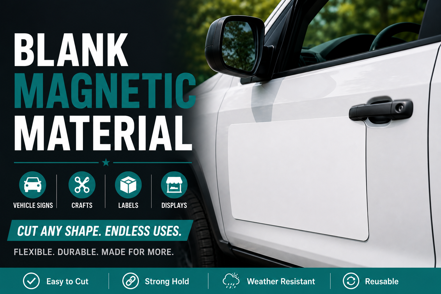 Blank Magnetic Sheets: Uses, Ideas & Creative Applications
