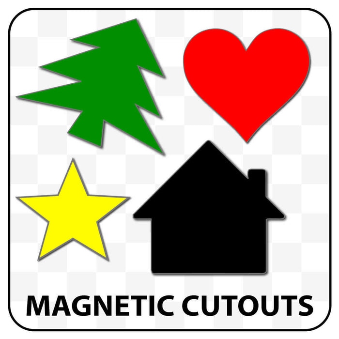 blank magnetic cut outs
