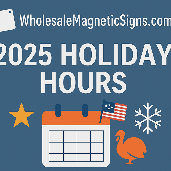2025 Holiday Schedule