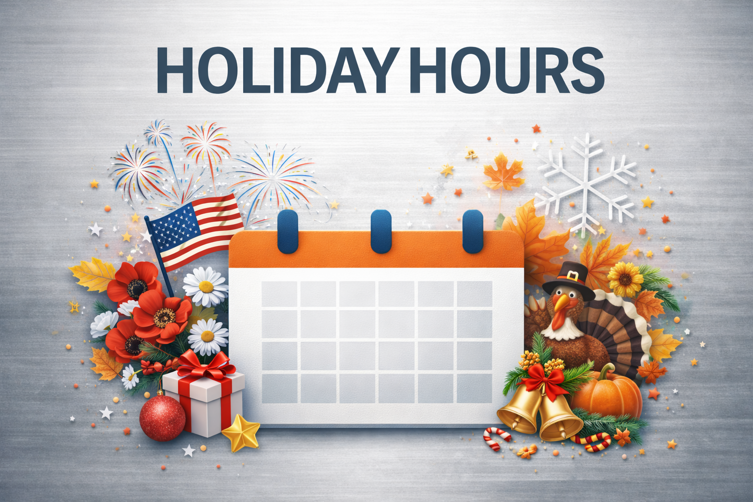 2026 Holiday Schedule