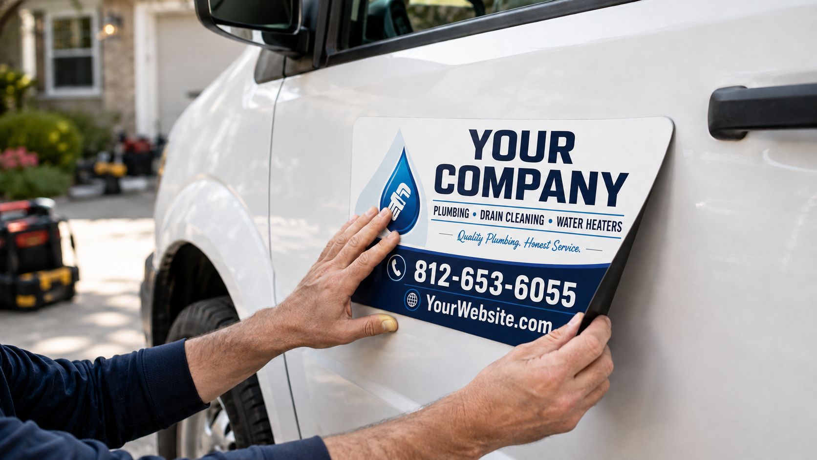 What Information Should You Put on a Work Truck Sign?