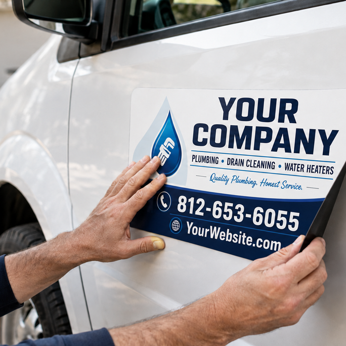 What Information Should You Put on a Work Truck Sign?