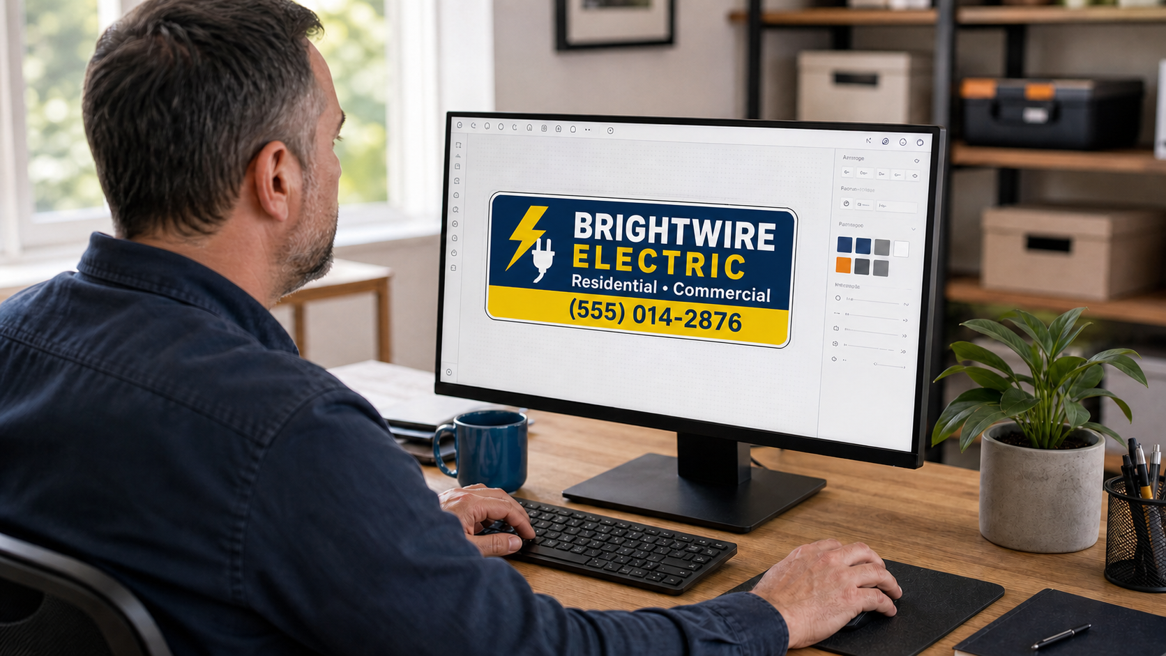 Design Professional Magnetic Signs in Minutes With Our Online Sign Designer