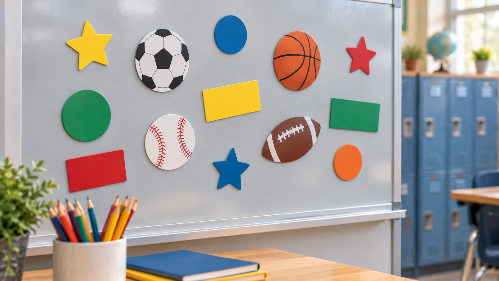 Magnetic Signs for Schools: Creative Ideas for Teachers, Students, Teams, and Clubs