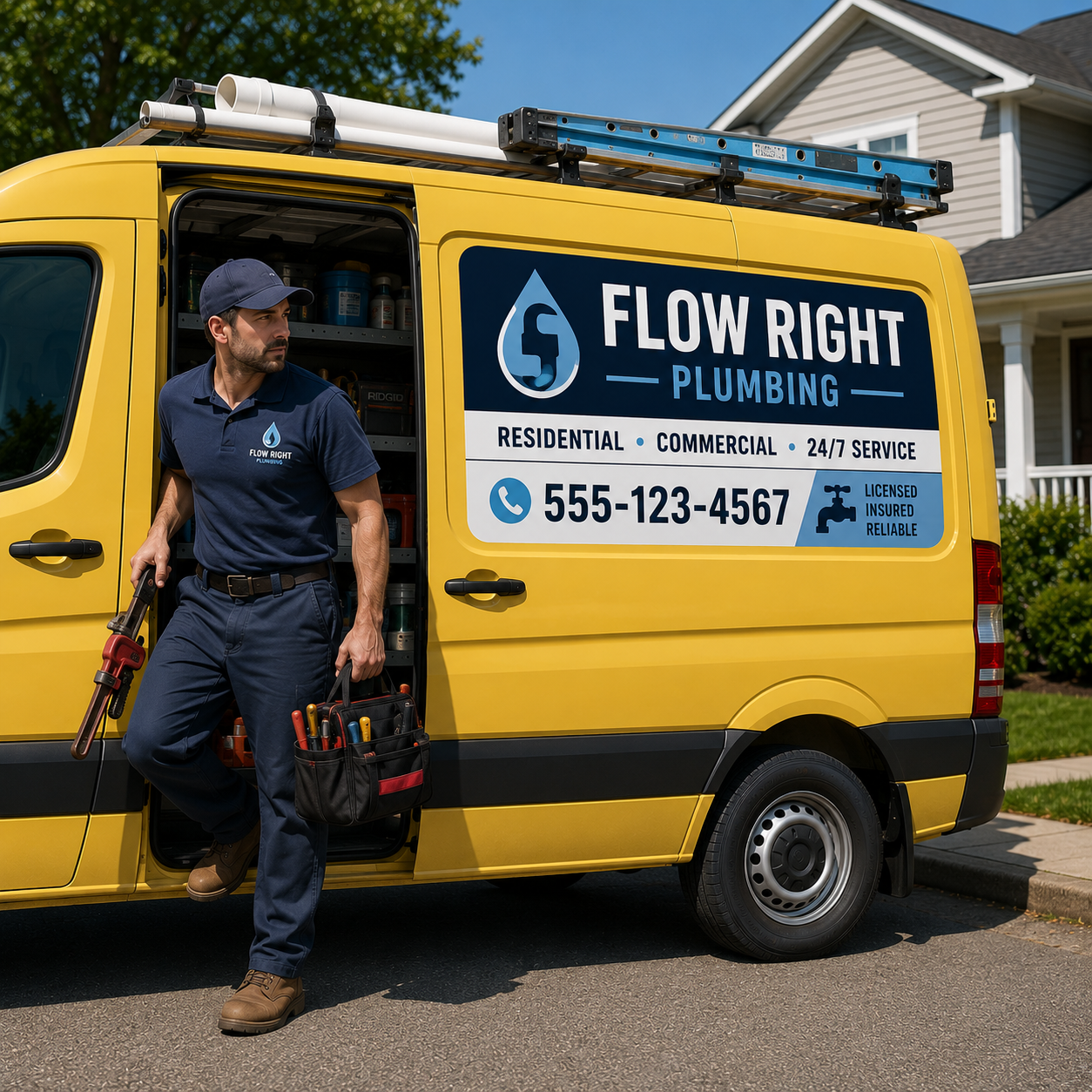 Custom Magnetic Signs for Cargo Vans | Large Magnets for the SIde of Van
