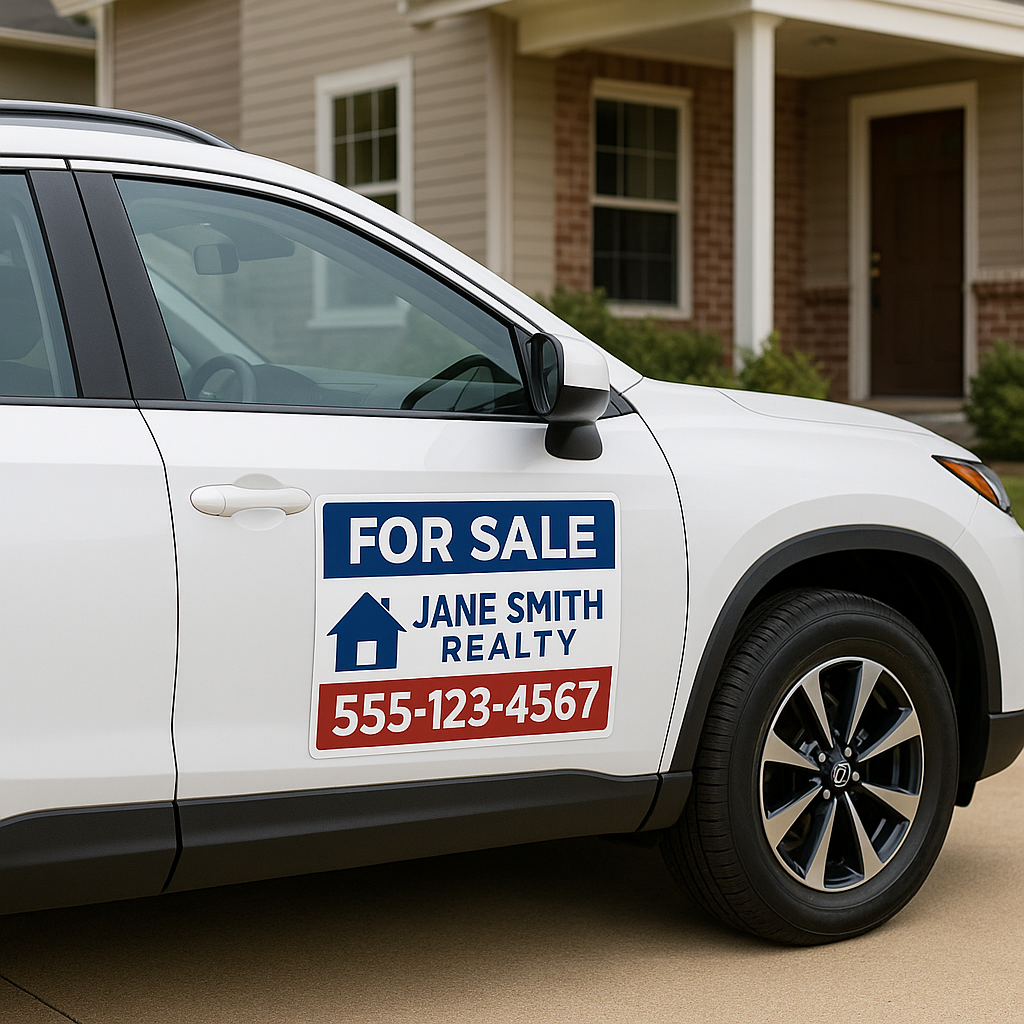 Realtor Magnetic Signs