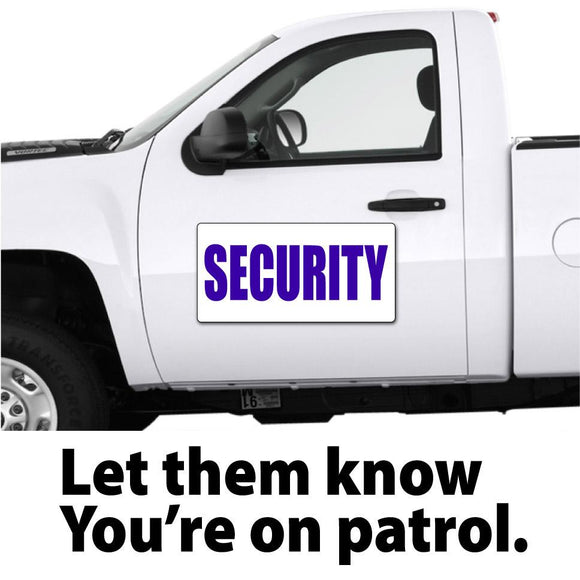 Security & Patrol Signs
