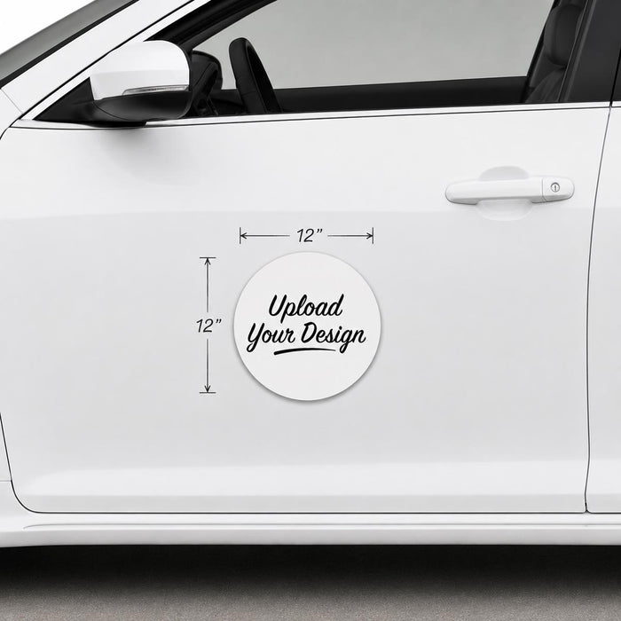 Upload Your Custom Magnetic Sign Design, Car, Truck & Van Magnets