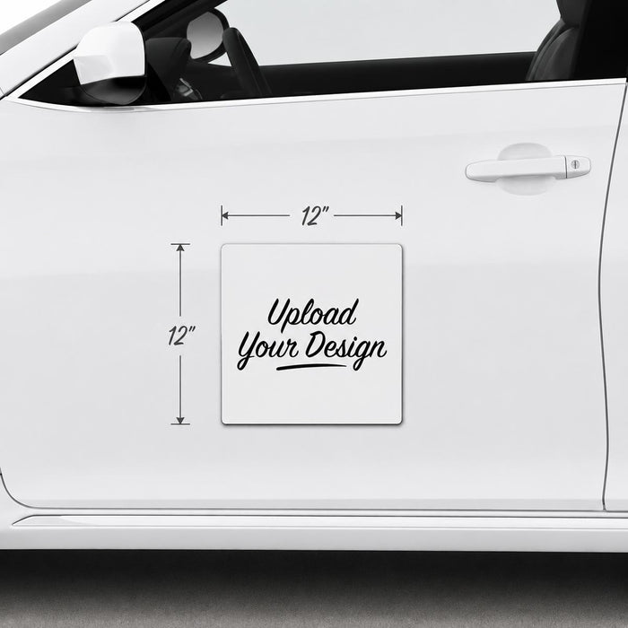 Upload Your Custom Magnetic Sign Design, Car, Truck & Van Magnets