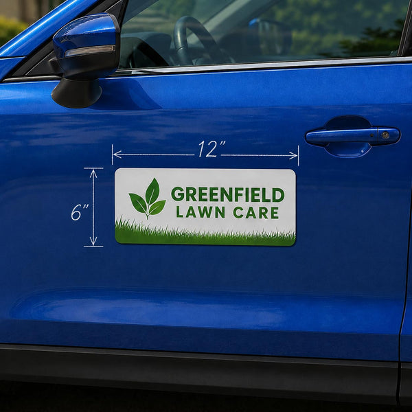 12"x6" - Magnetic Bumper Sign for Cars (Sm)