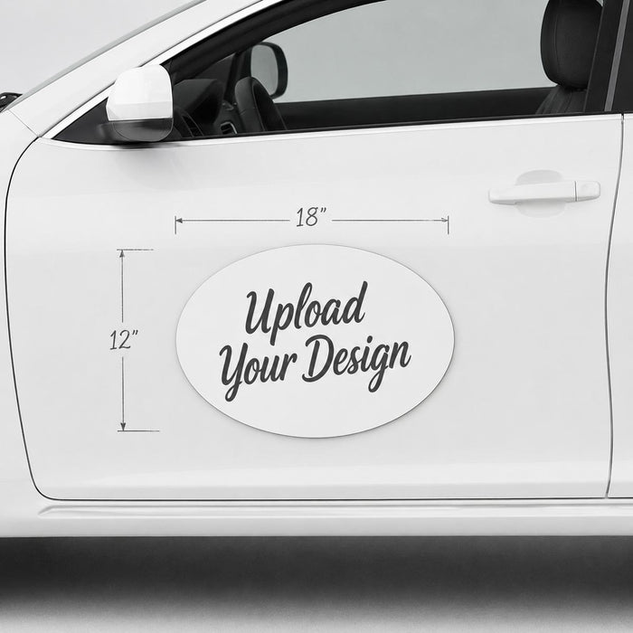 Upload Your Custom Magnetic Sign Design, Car, Truck & Van Magnets