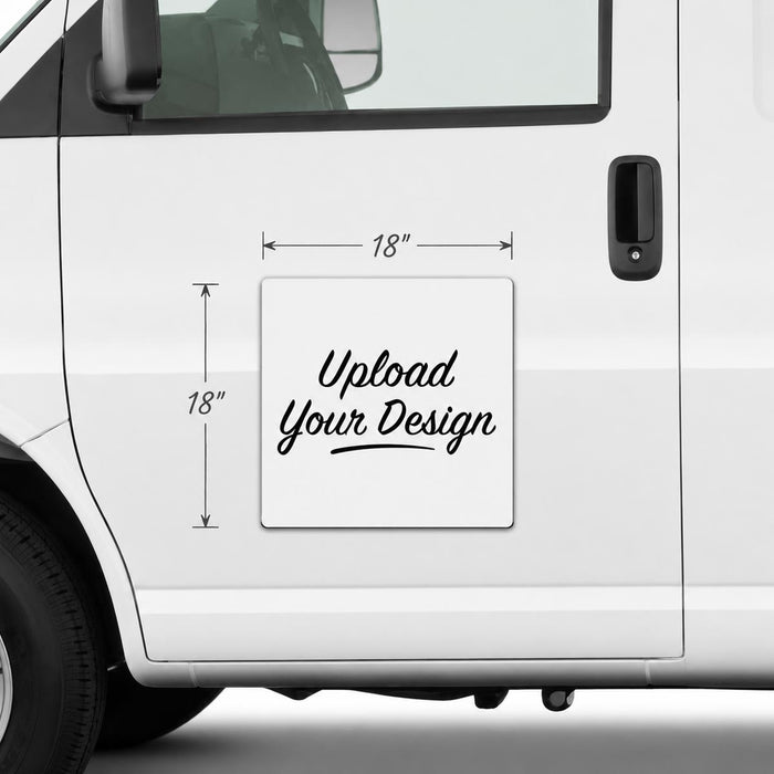 Upload Your Custom Magnetic Sign Design, Car, Truck & Van Magnets