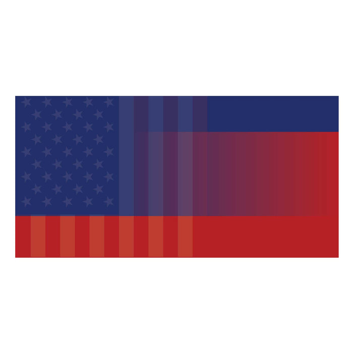 24x12" Custom Political Campaign Magnetic Sign – Patriotic Red, White, and Blue Vehicle Magnet