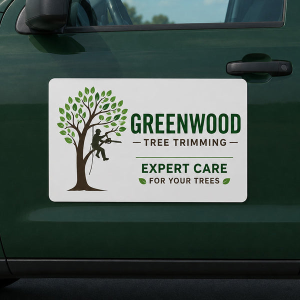 24"x18" Custom Door Magnet Sign (Med/Lg)