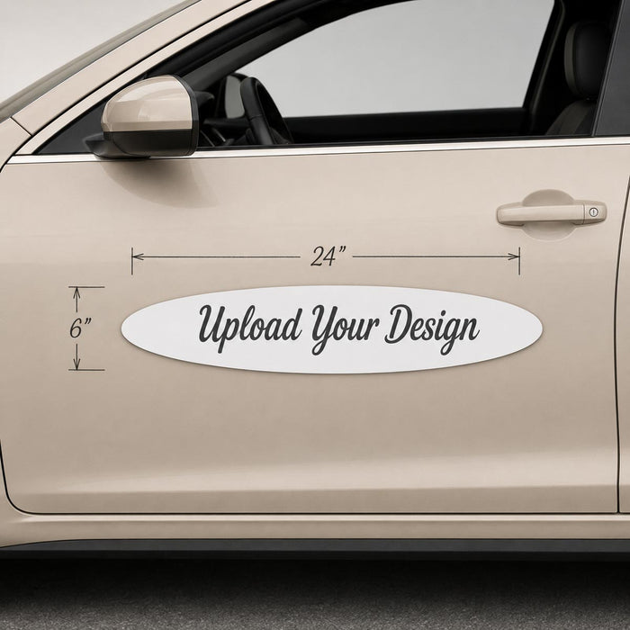 Upload Your Custom Magnetic Sign Design, Car, Truck & Van Magnets
