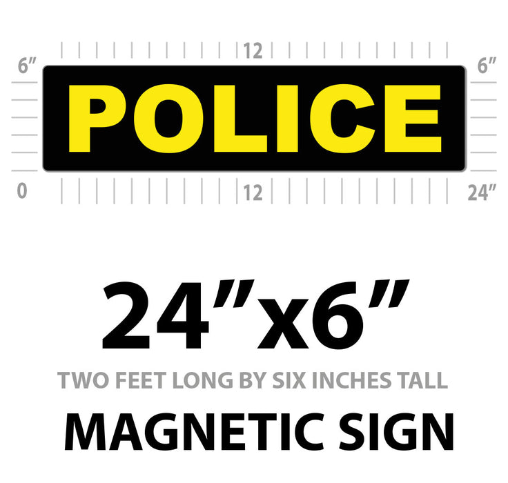 Reflective Magnetic Car Signs