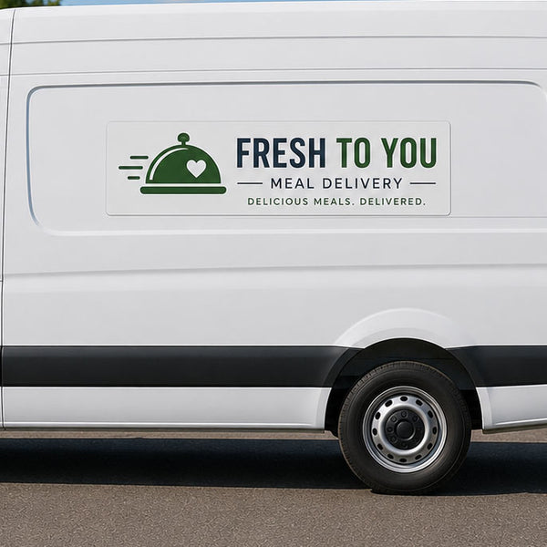 48"x12" Large Magnetic Signs for Vans (Lg)
