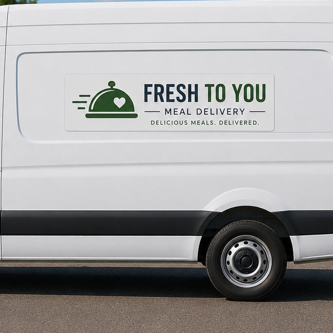 48x12 Custom Full Color Magnetic Sign for Trucks | Design Online