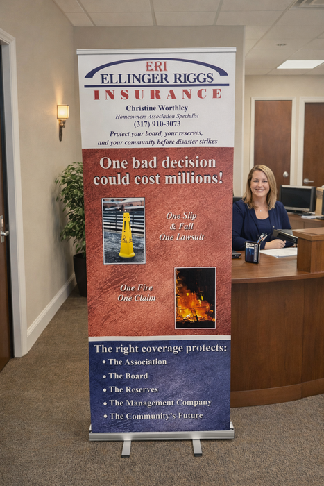 Orient 1000 Premium Retractable Banner Stand – 39.25" × 83.25"