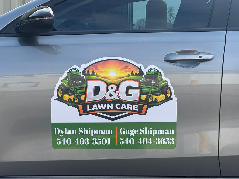 Custom Magnetic Signs Pricing by the Inch | Calculate Price and Upload