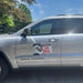 Caution US Mail Frequent Stops magnetic sign for cars