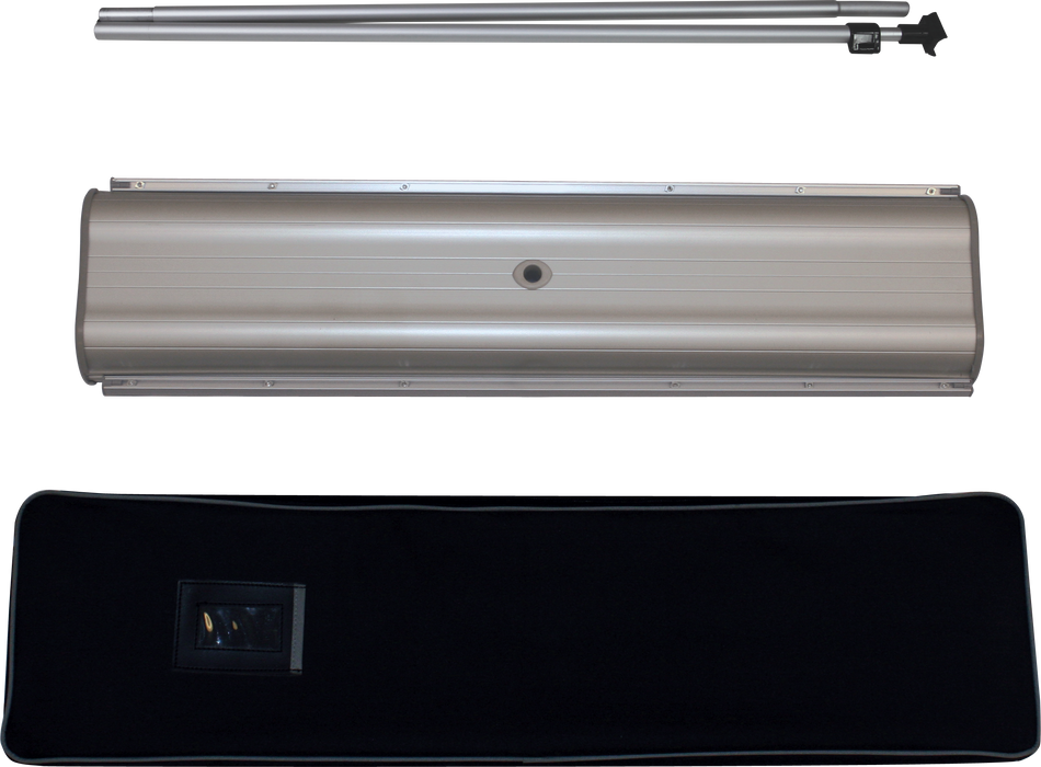 Orient 920 Premium Retractable Banner Stand – 34.5" × 83.25"
