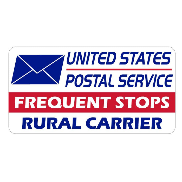 United States Postal Service Rural Carrier Magnet – 6” x 12”