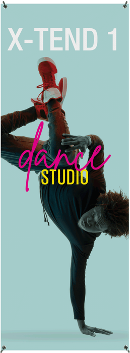 Economy X-TEND 1 Spring Back Banner Stand – Portable X-Style Display