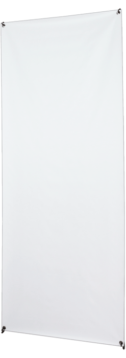 Economy X-TEND 5 Extra-Wide Spring-Back Banner | 33.5" × 78.75" | Stand, Banner, or Kit