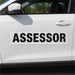 Car with a 'ASSASSOR' decal on the side.