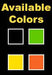 Color Options for Student Driver Signs