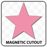 Star Shaped Blank Magnet