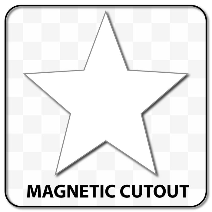 Star Shaped Blank Magnet