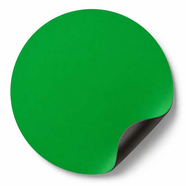 Round Blank Circle Magnet Signs in Many Sizes and Colors | Polka Dots