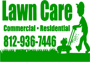 Lawn Care Magnetic sign  (layout 4)