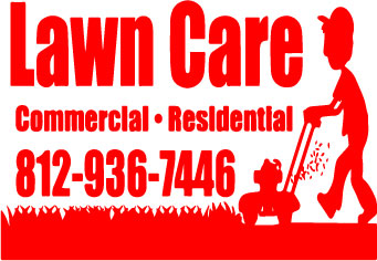 Lawn Care Magnetic sign  (layout 4)