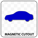 Car Shaped Blank Magnet