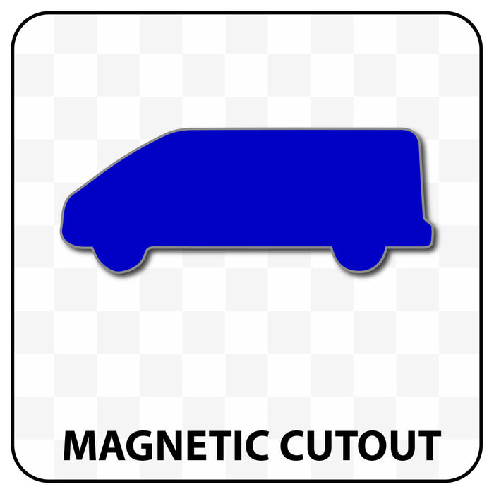 Van Shaped Blank Magnet