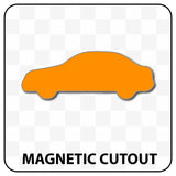 Car Shaped Blank Magnet
