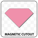 Diamond Shaped Blank Magnet