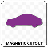 Car Shaped Blank Magnet