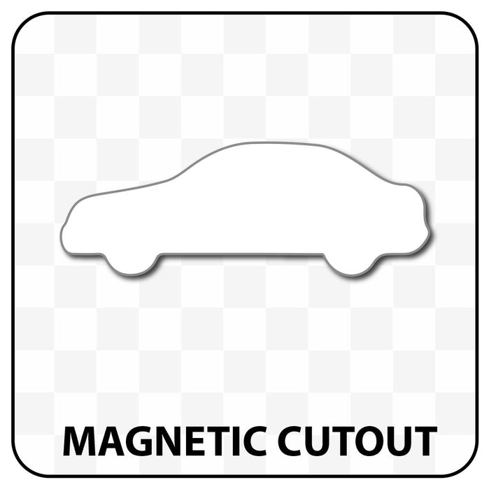 Car Shaped Blank Magnet